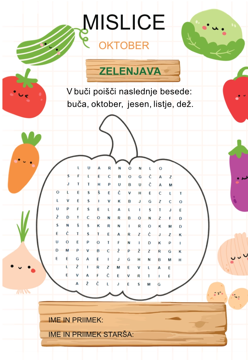 Mesečni program oktober 2026